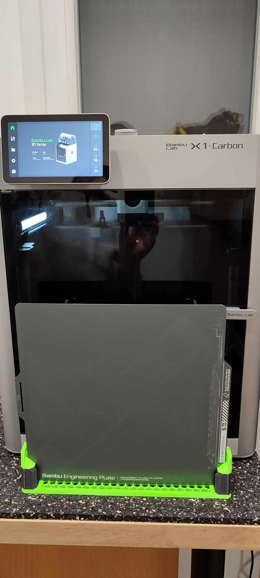 Staggered Bambu Lab Steel Sheet Holder