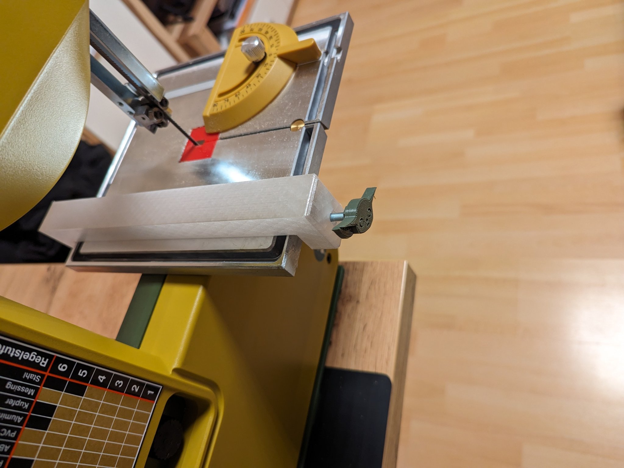 Tiêu đề Hàng rào Proxxon MBS 240 Tóm tắt Hàng rào cho Proxxon MBS