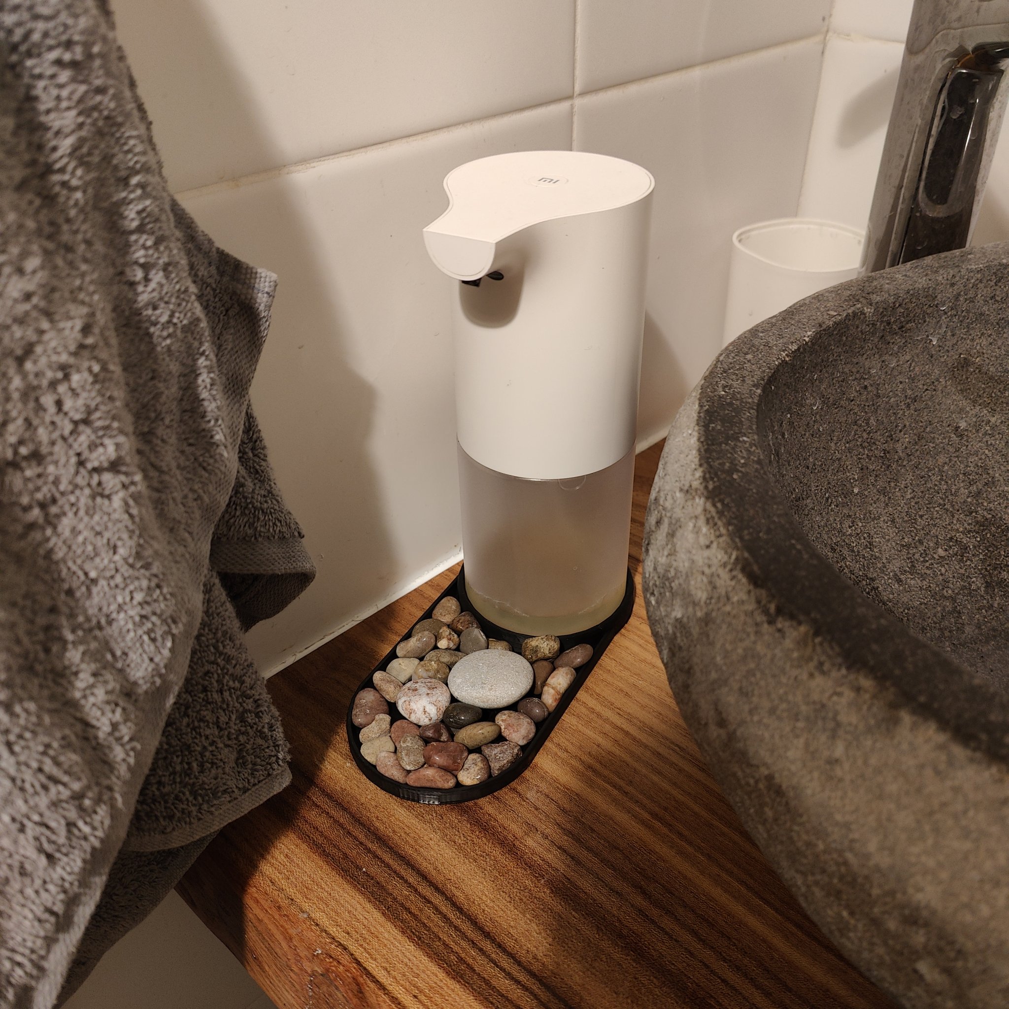 Tiêu đề Dụng cụ hứng bọt xà phòng cho máy tạo bọt xà phòng