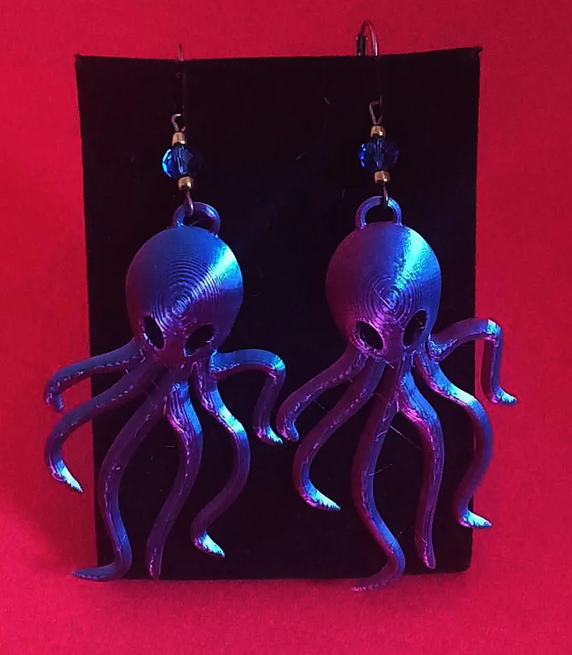 Mặt dây chuyền bạch tuộc làm trang sức