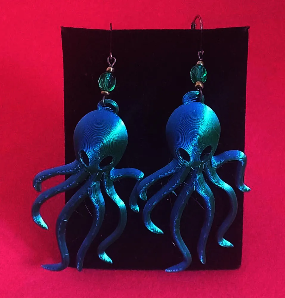 Mặt dây chuyền bạch tuộc làm trang sức