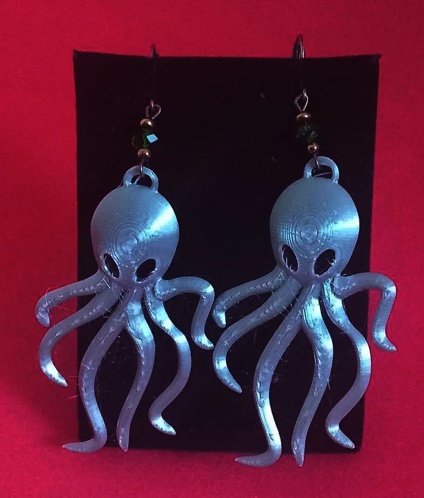 Mặt dây chuyền bạch tuộc làm trang sức