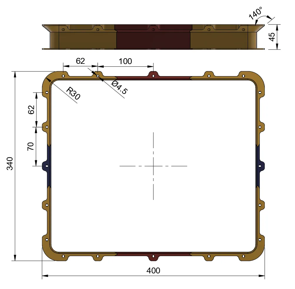 Nắp nâng cho Kingroon KLP1