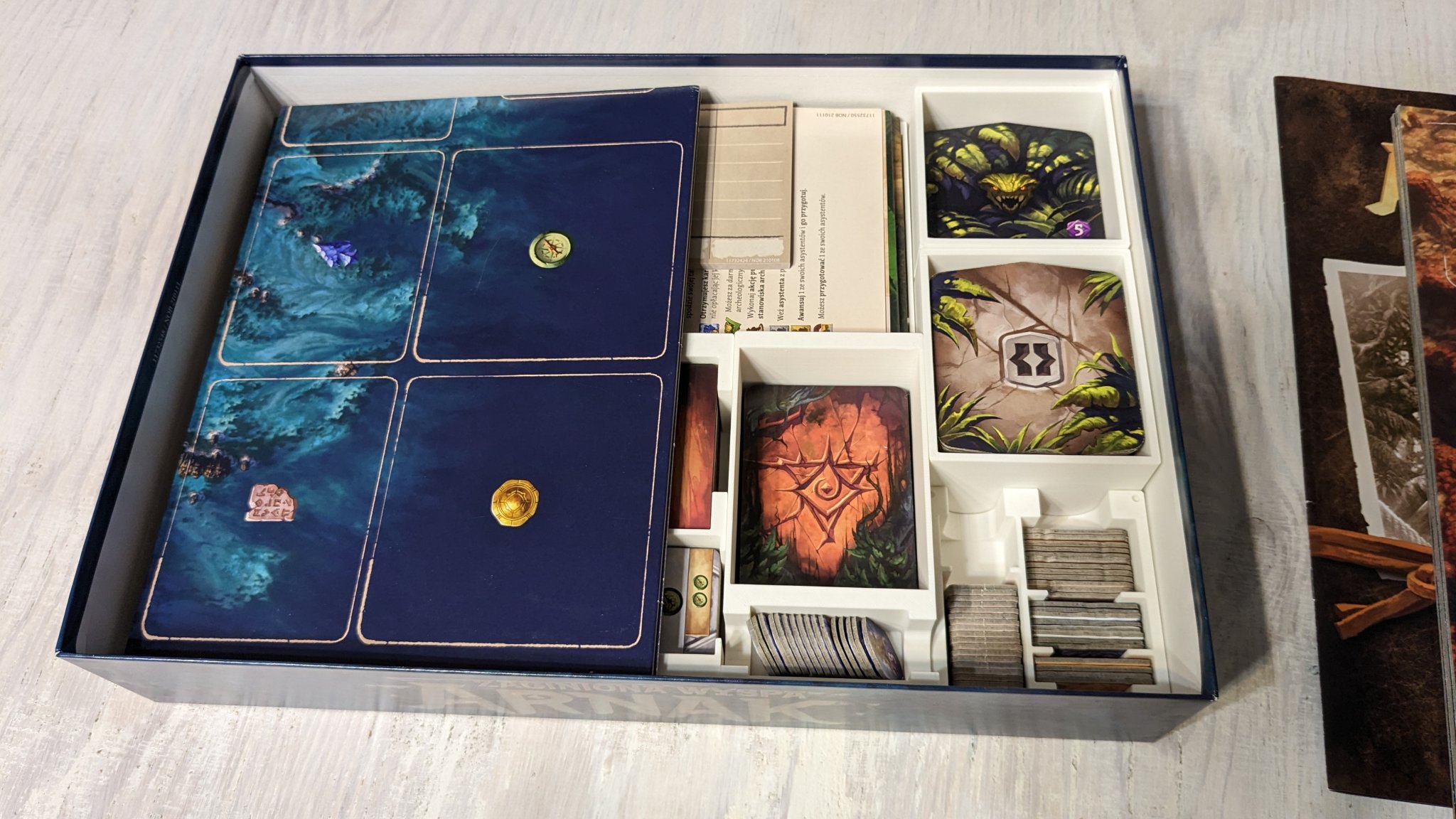 Hộp Insert Lost Ruins of Arnak - Sắp xếp gọn gàng mọi thứ