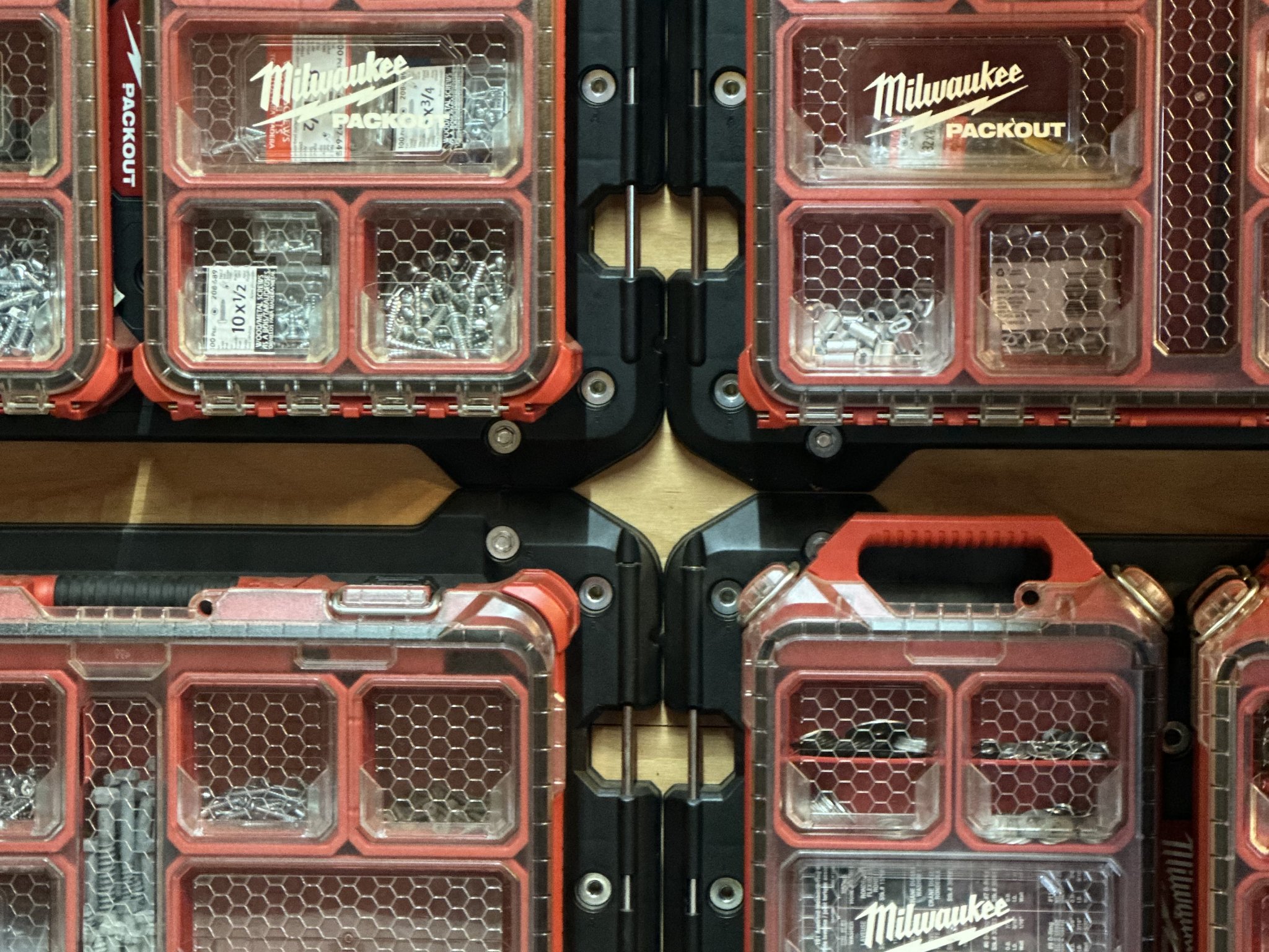 Kệ Milwaukee Packout - Giữ Thước/Thước Thủy