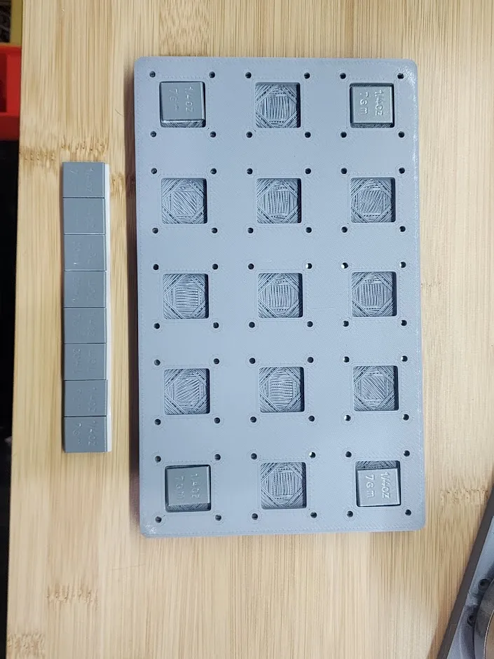 Tiêu đề Đế từ có trọng lượng Gridfinity không có giá đỡ T