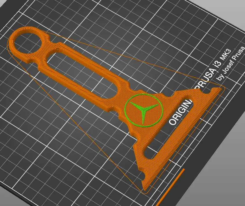 Cây cào băng Mercedes