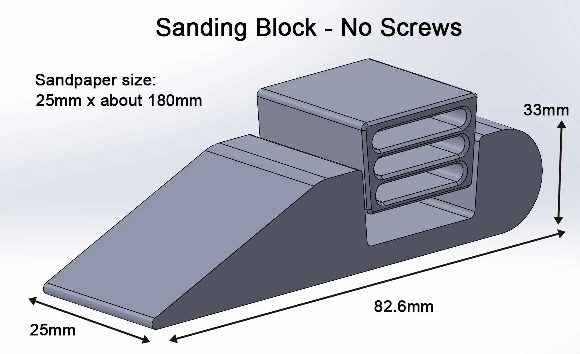 Tiêu đề Khối chà nhám - Không có ốc vít - MODIFIED Tóm tắt Kh