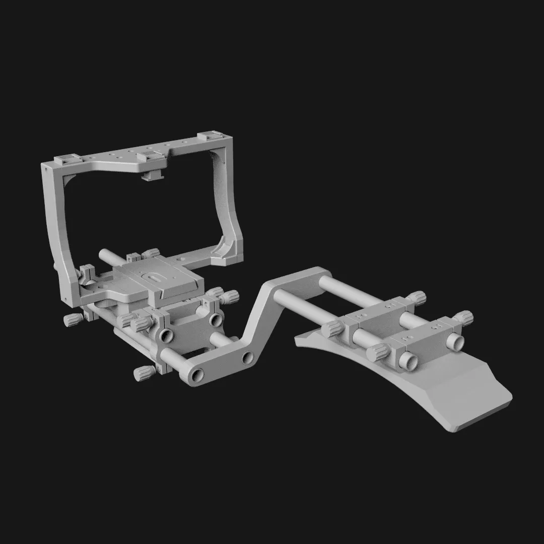 Tiêu đề Giàn khoan DSLR Tóm tắt Toàn bộ giàn máy được thiế