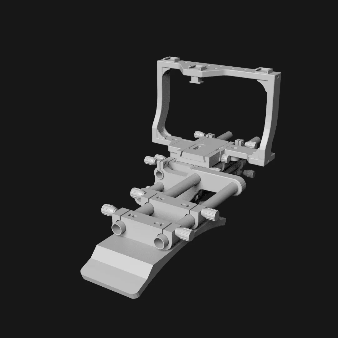 Tiêu đề Giàn khoan DSLR Tóm tắt Toàn bộ giàn máy được thiế