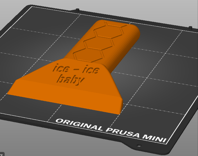 Ice Scraper With Emergency Hammer