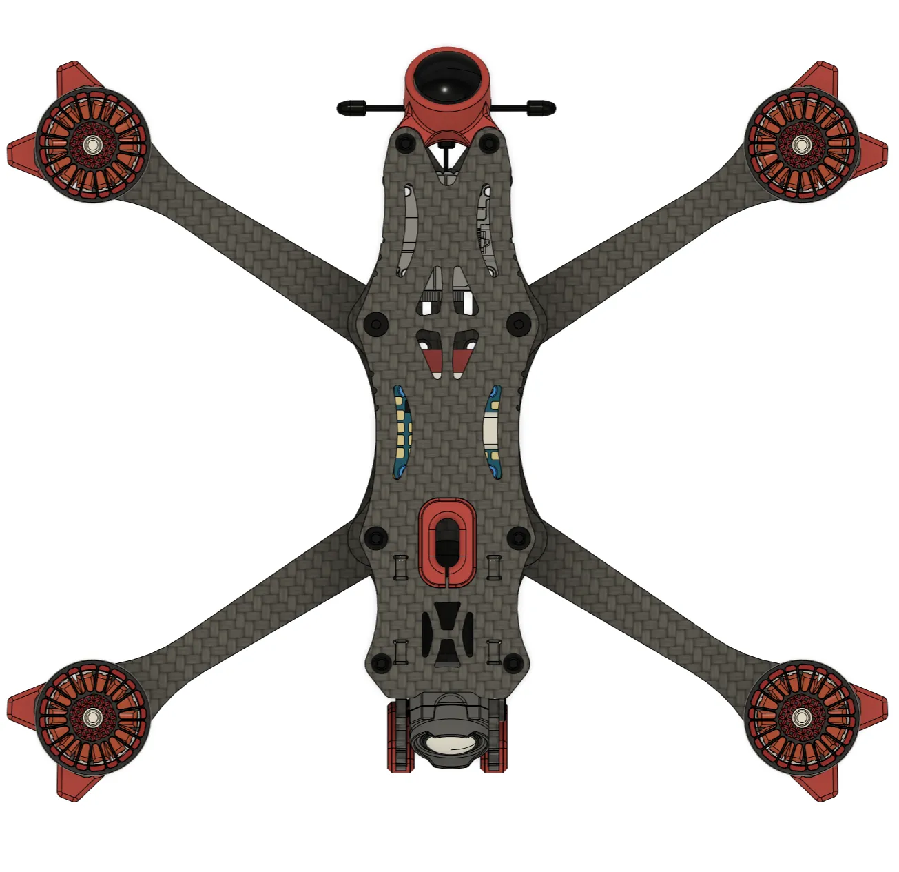 Khung FPV Skelter5 LS20 Siêu Nhẹ