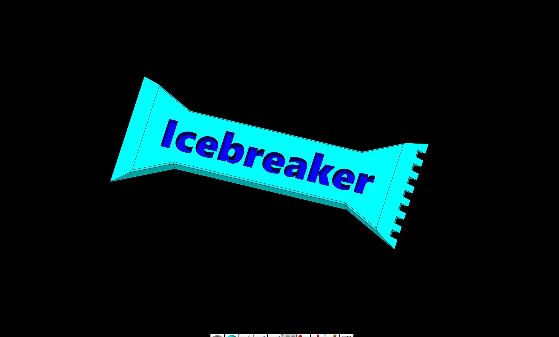 Ice Scraper/Icebreaker/Eiskratzer