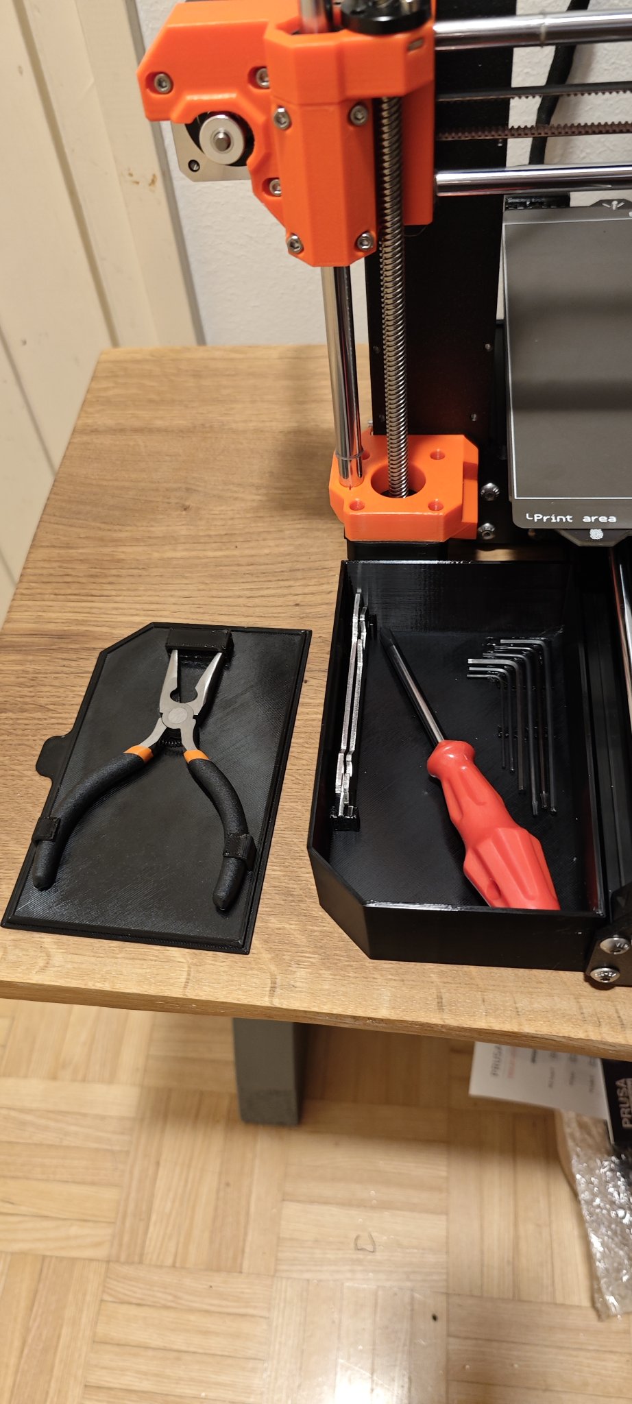 Hộp đựng đồ nghề gắn hông cho Prusa Mk4