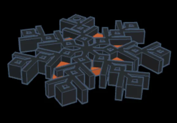 Snowflake Ornament with Printables Logo