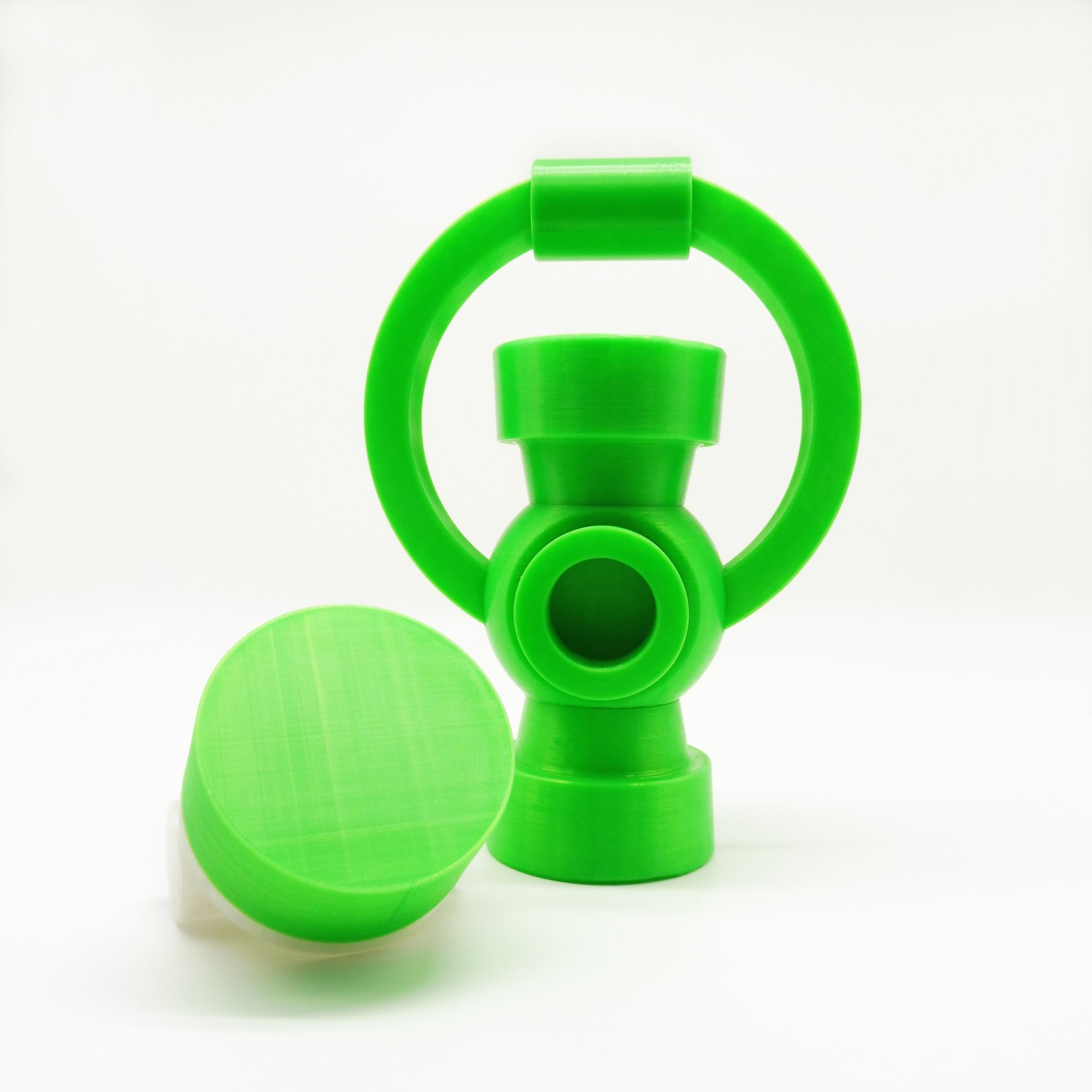 Đèn Xanh Lá LEGO Khổng Lồ