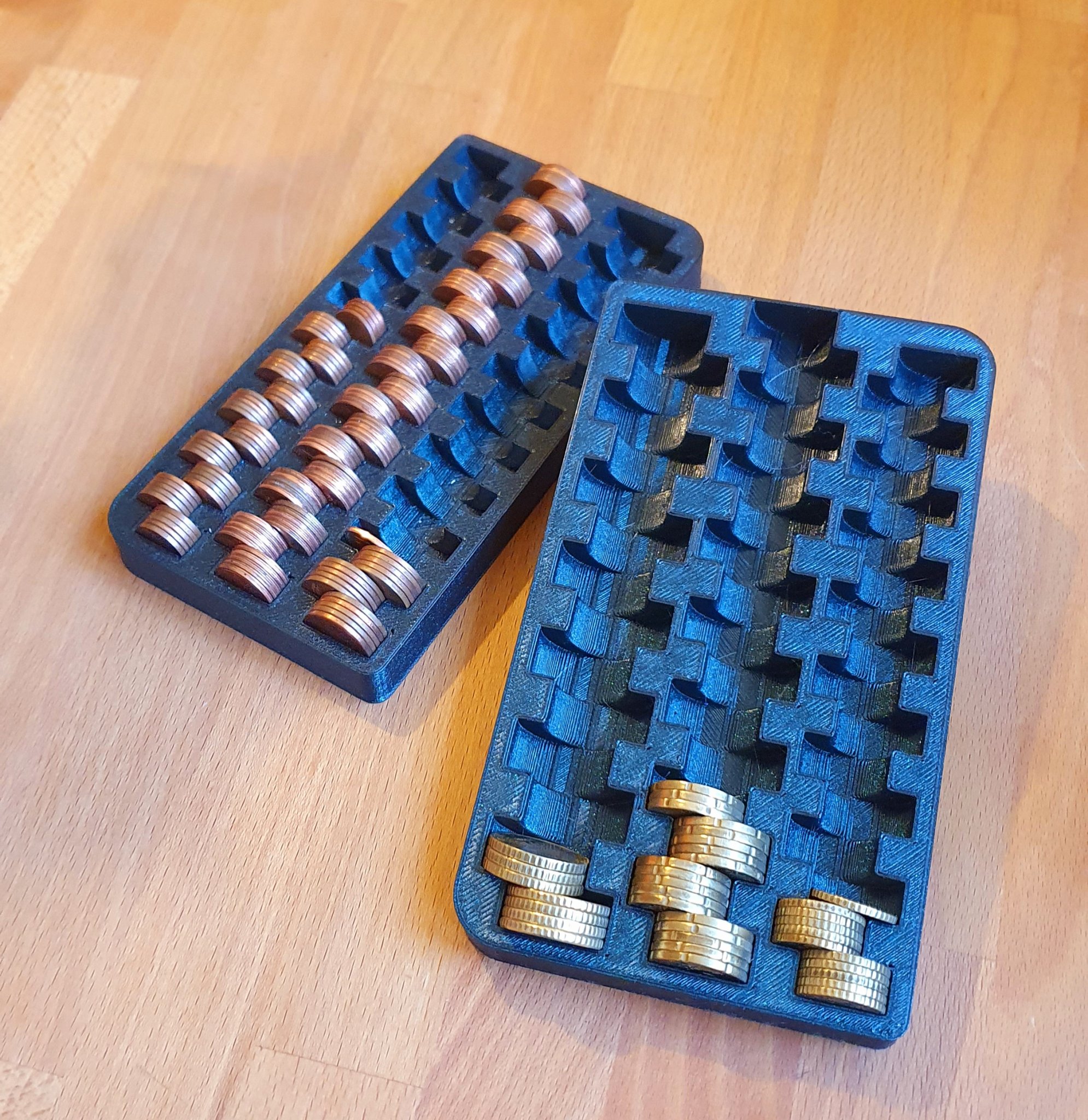 Tiêu đề Các ngăn đựng tiền xu khác nhau Tóm tắt Máy đếm ti