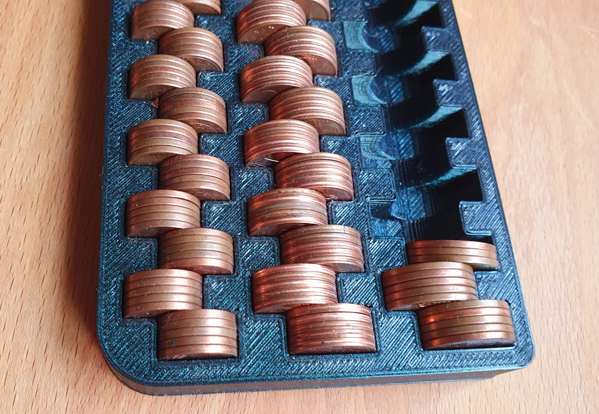 Tiêu đề Các ngăn đựng tiền xu khác nhau Tóm tắt Máy đếm ti