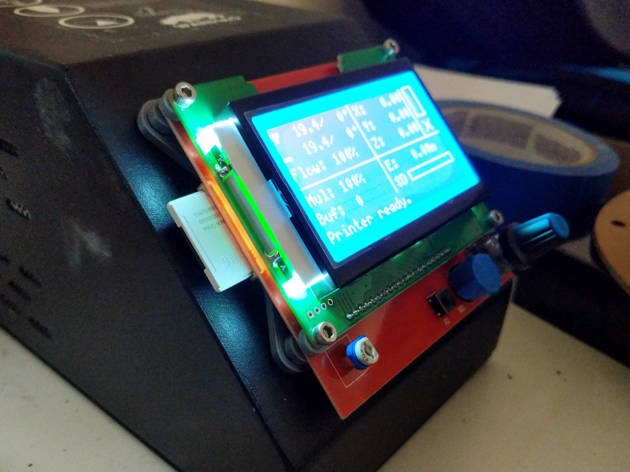 Adapter for RepRapDiscount Full Graphic Smart Controller to Wanhao Duplicator i3 Control Box