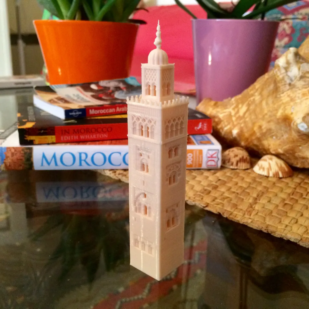 Tiêu đề Koutoubia Minaret - Marrakech Maroc Tóm tắt Dễ in