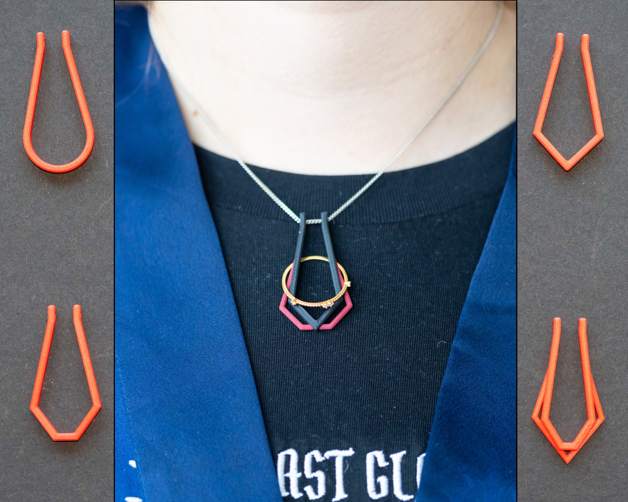 Silver Necklace - Ring Keeper