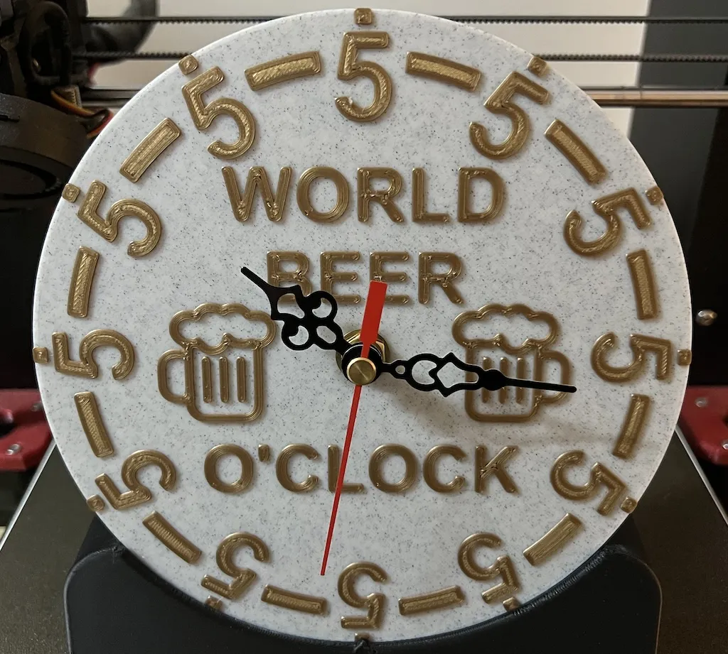 Đồng Hồ "Beer O'Clock" Để Bàn