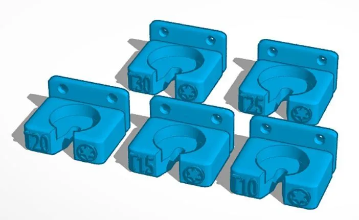 Tiêu đề Giá đỡ Wera cho Kraftform 300 và một số tuốc nơ vít Sp