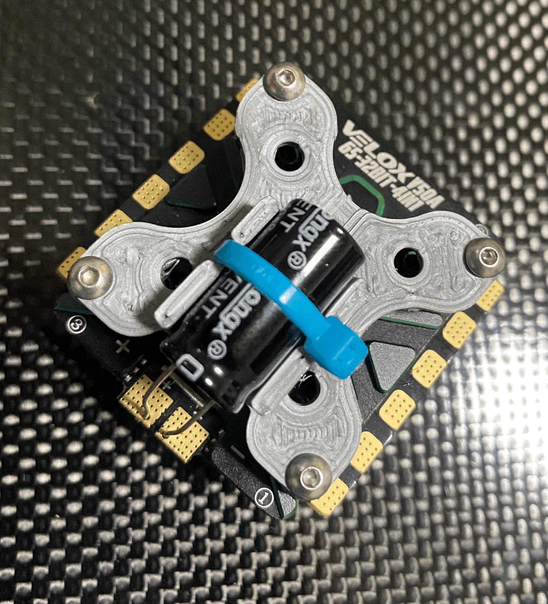 Capacitor Mount for ESC/AIO FC