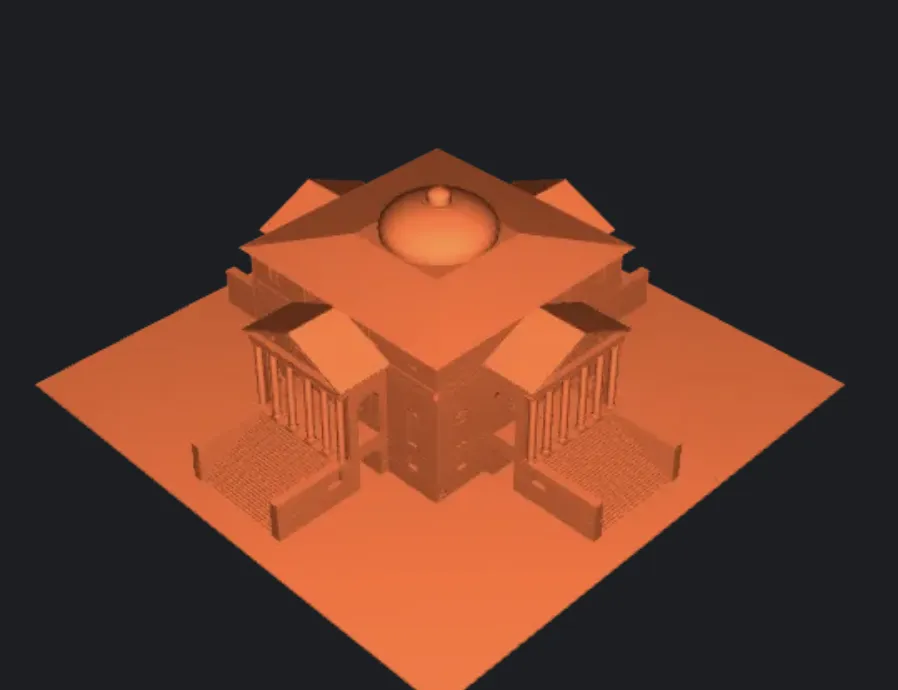 La rotanda - Tác phẩm nghệ thuật cổ xưa