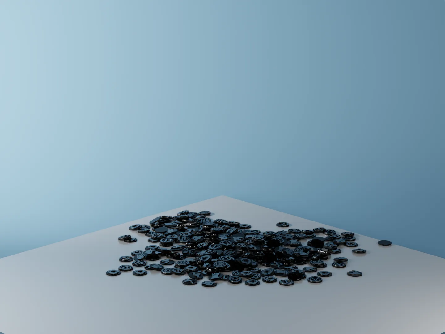 MTG counter and ability markers template