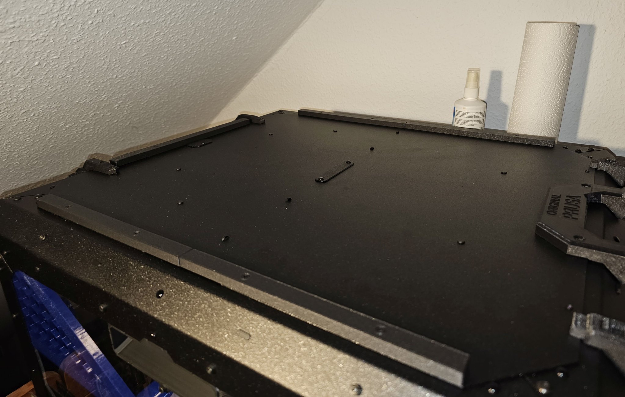 Các chi tiết cắt cho vỏ máy Prusa gốc có nắp bản lề