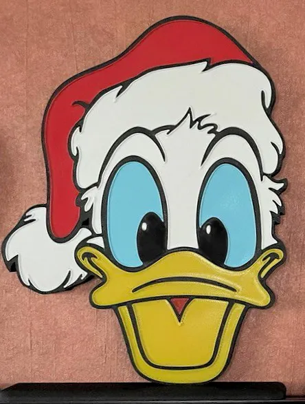 Móc treo cửa sổ Ông Già Noel Vịt Donald