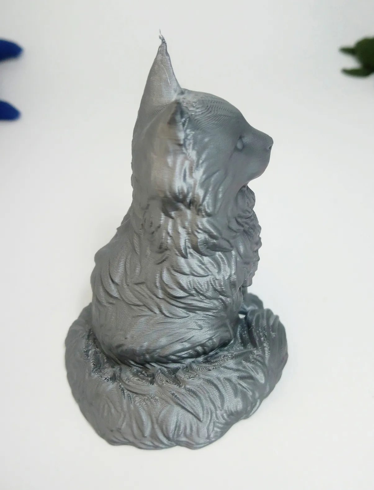 Mô Hình Mèo Lông Dài