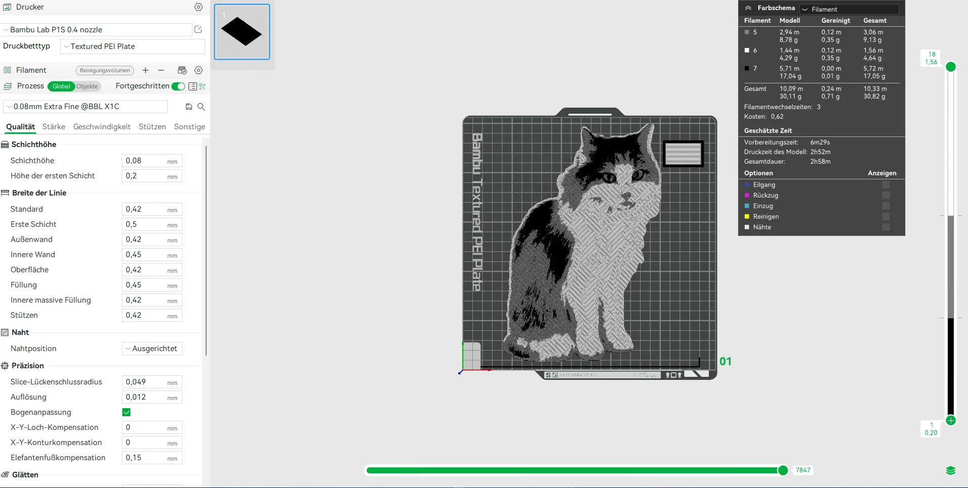 Mèo Đen Trắng (In Đa Sắc Màu) / Mèo Đen Trắng Hueforge