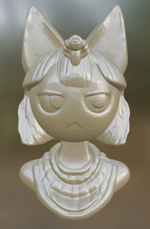 Tiêu đề Ankha Bust - Animal Crossing Tóm tắt Một tác phẩm điêu