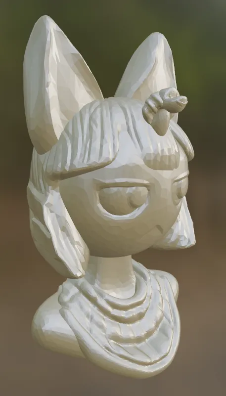 Tiêu đề Ankha Bust - Animal Crossing Tóm tắt Một tác phẩm điêu