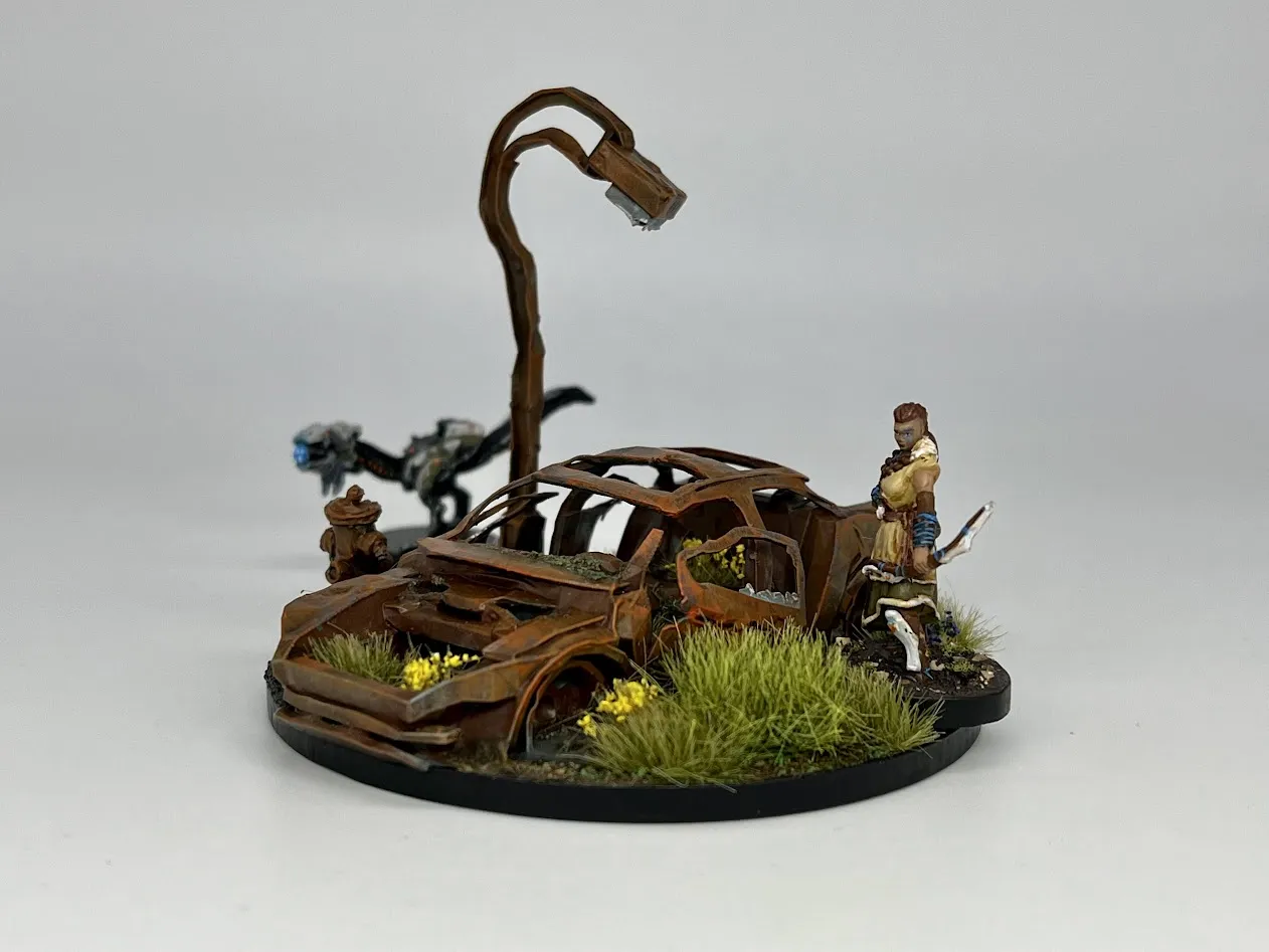 Tiêu đề Mã thông báo ô tô bị hủy hoại cho Horizon Zero Dawn Tó