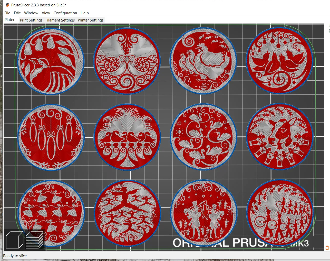 12 Days of Christmas Coaster Collection