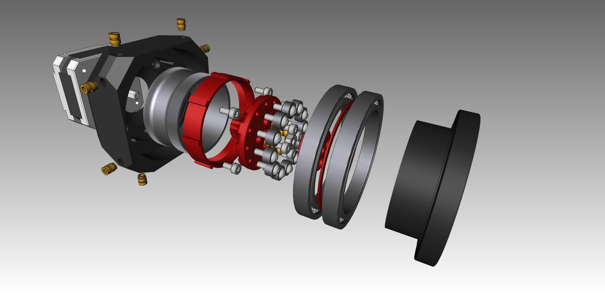 Compact 90:1 Harmonic Drive
