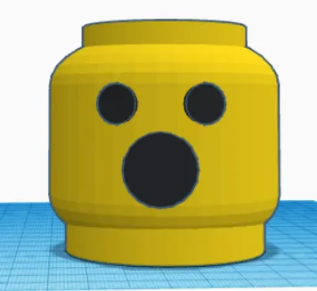 Đầu Lego Bị Sốc
