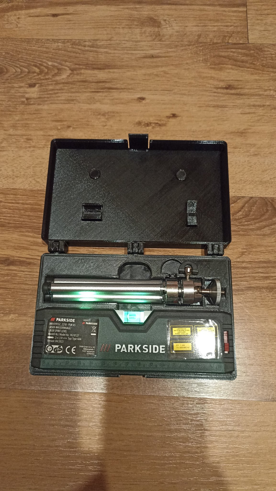 Hộp Máy Cân Bằng Laser Parkside