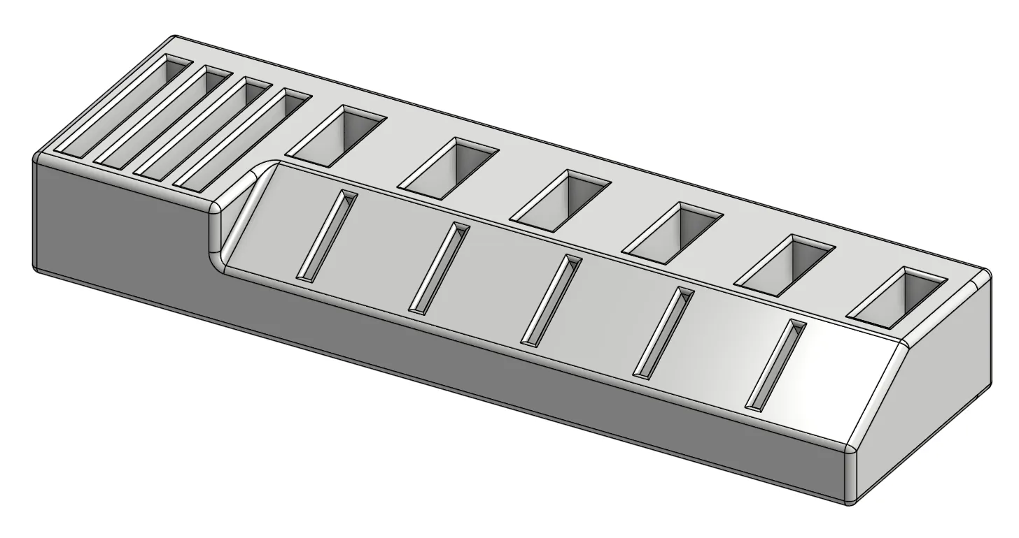 Tiêu đề Hộp đựng thẻ USBSD cho Ikea Skadis Tóm tắt Giá đỡ