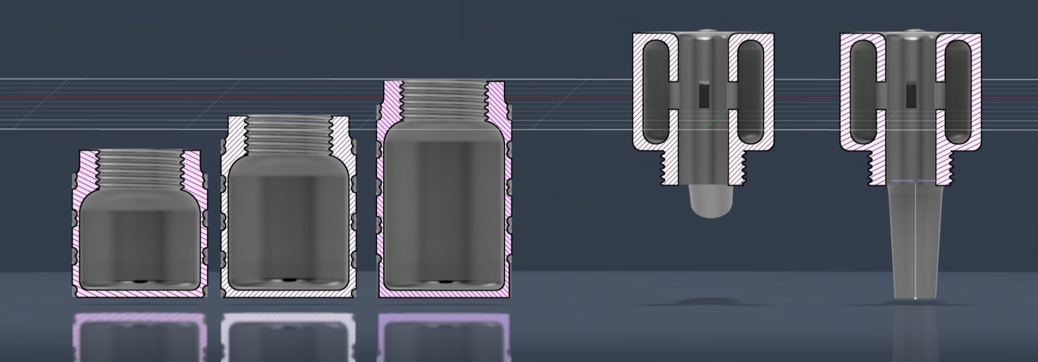 Chặn Tro 14mm Có Ngăn Chứa Tro Tháo Rời. Mk2