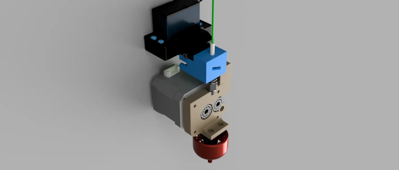 Omni wheel-pinch wheel extruder