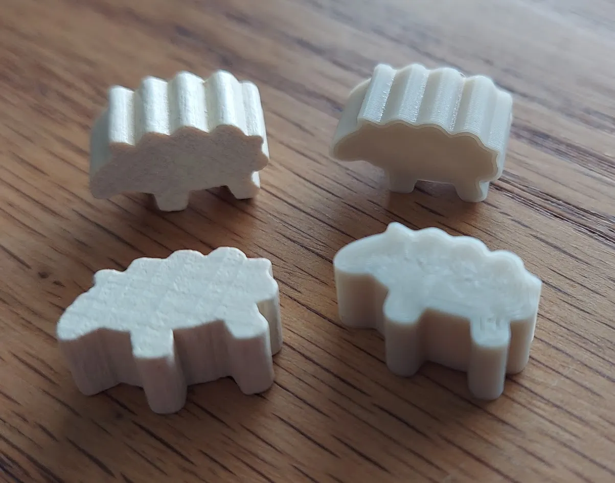 Tiêu đề Agricola Tất cả các sinh vật Token động vật lớn và n