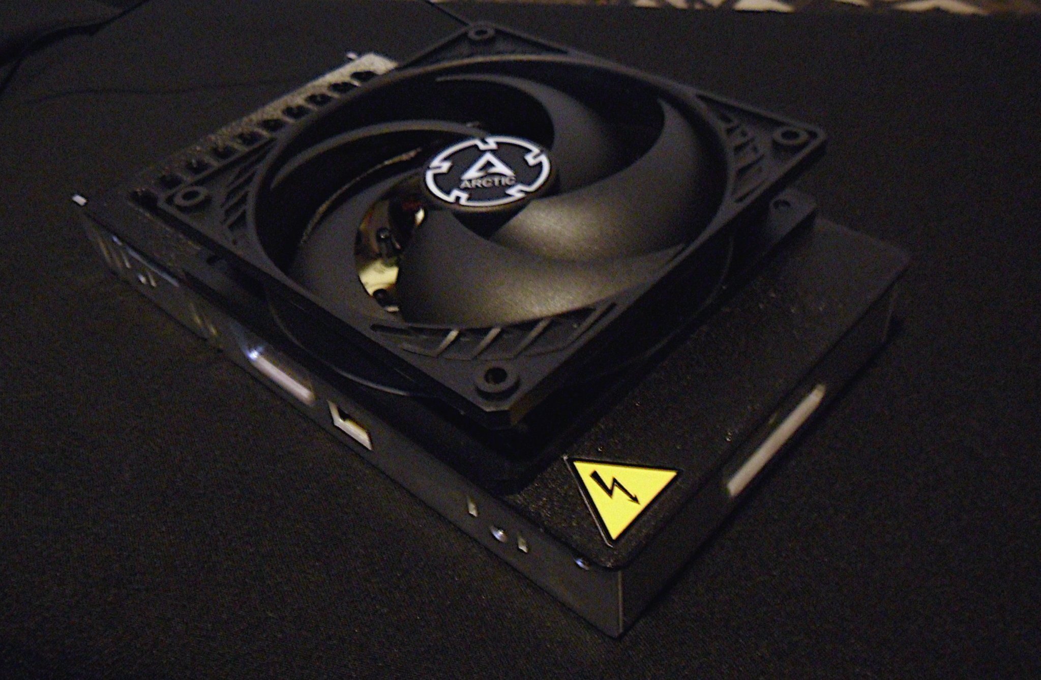 Mean Well LRS-350 Lid for 120mm Fan