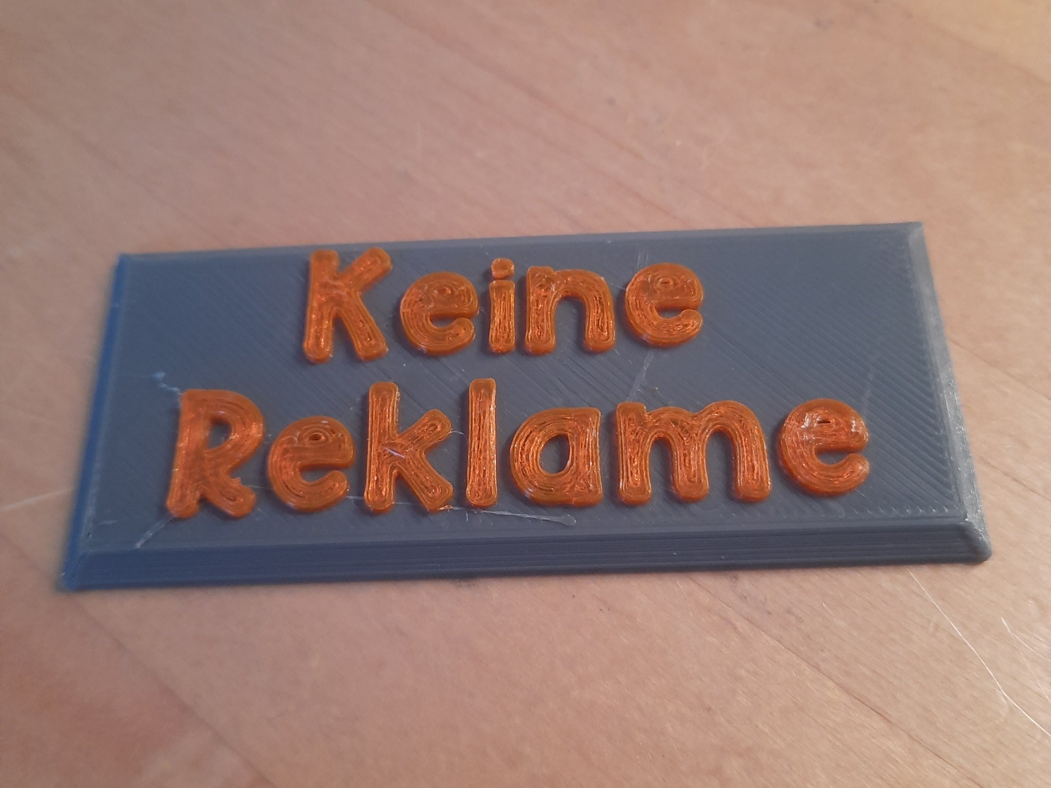 Tấm Biển Cấm Quảng Cáo Hộp Thư