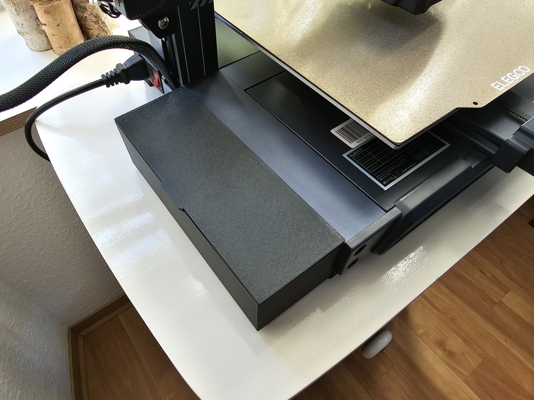 Tiêu đề Elegoo Neptune 3 Pro Store Container Left Side Tóm tắt Contain