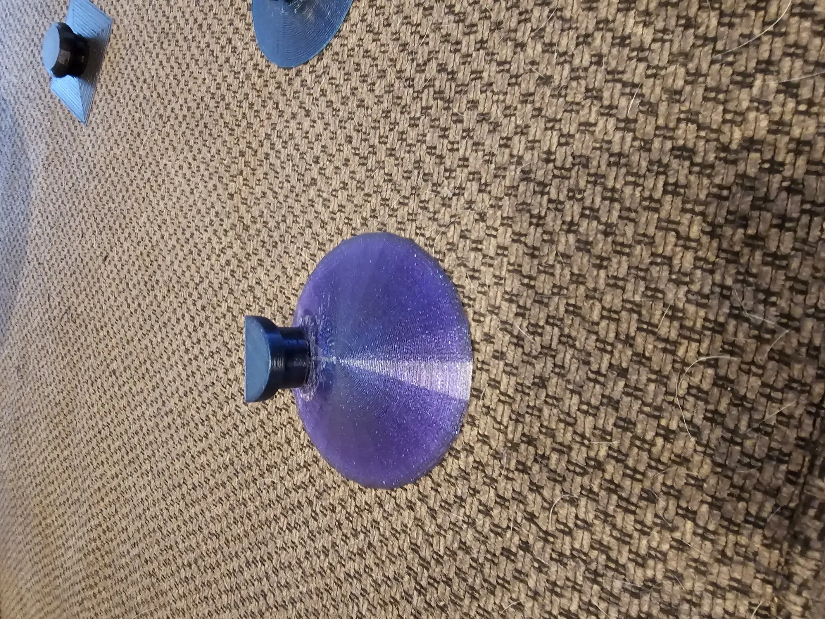 Round Fuel Door Ice Scraper - Offset