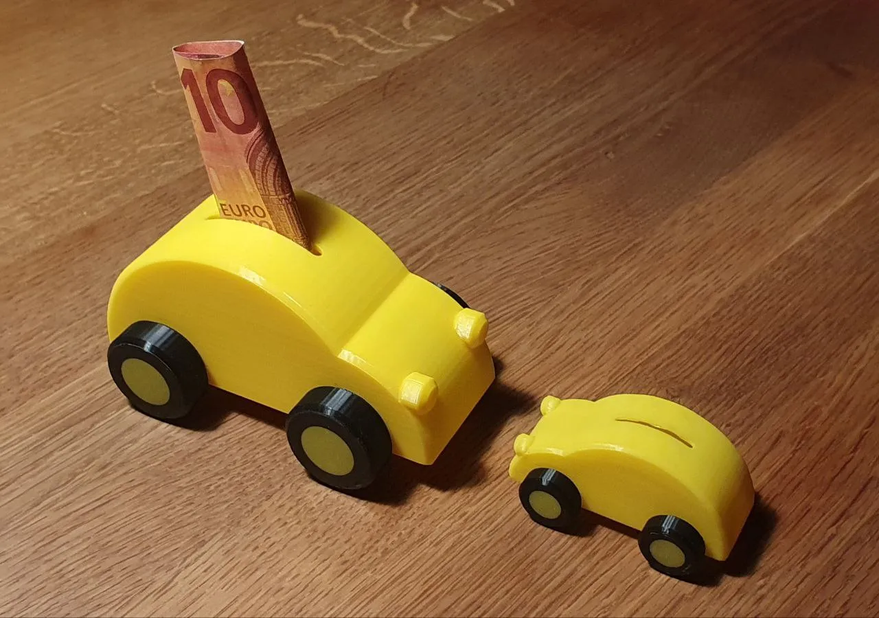 Xe Hơi Đựng Tiền Xu Đầu Tiên / Hộp Tiết Kiệm Cho Xe Hơi Đầu Tiên